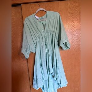 ASOS Curve Green Summer Dress